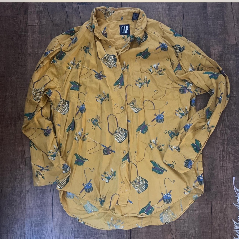 Vintage Gap Fly fishing shirt